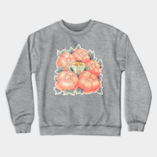 Alice in the Wonderland white roses Crewneck Sweatshirt